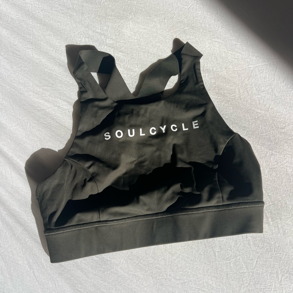 SoulCycle Charcoal Sports Bra